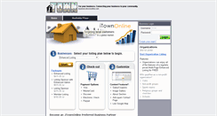 Desktop Screenshot of business.itownonline.com
