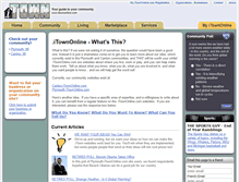 Tablet Screenshot of itownonline.com